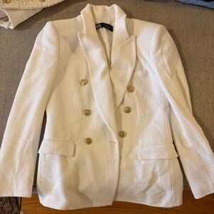 Zara - white blazer